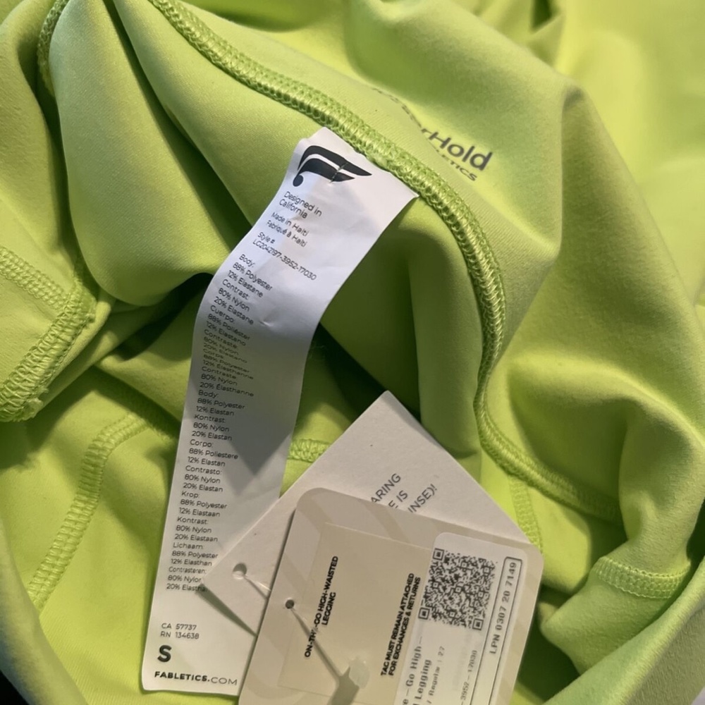 Nwt! Fabletics On-The-Go Powerhold High Waisted C… - image 3